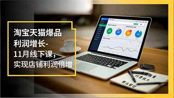 淘宝天猫爆品利润增长-11月线下课,免费流量、付费放大、费比管控,实现店铺利润倍增-破浪圈