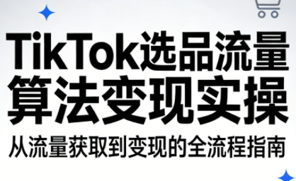 TikTok选品流量算法变现实操-破浪圈
