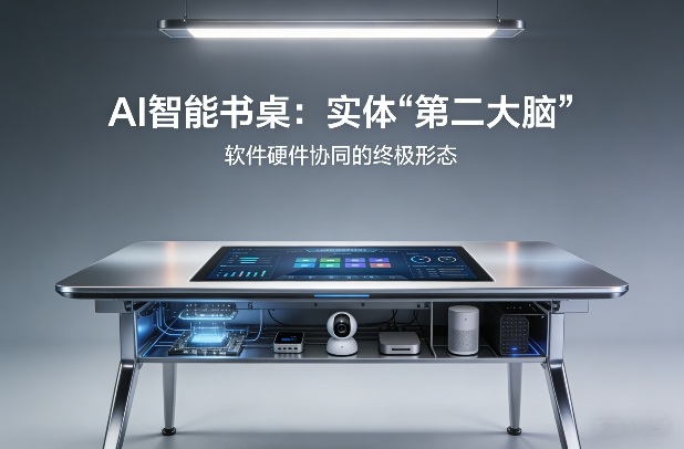 AI智能书桌搭建,构建你的实体“第二大脑”,软件硬件协同的终极形态-破浪圈