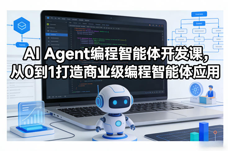 AI Agent编程智能体开发课，从0到1打造商业级编程智能体应用-破浪圈