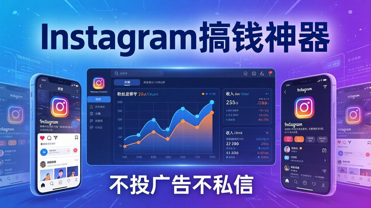 Instagram搞钱神器：月涨6万粉+月入5万刀，不投广告不私信，靠算法+低价产品-破浪圈