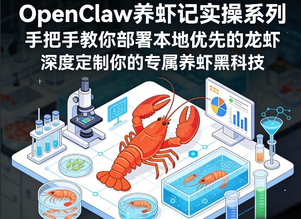 OpenClaw养虾记实操系列，手把手教你部署本地优先的龙虾，深度定制你的专属养虾黑科技-破浪圈
